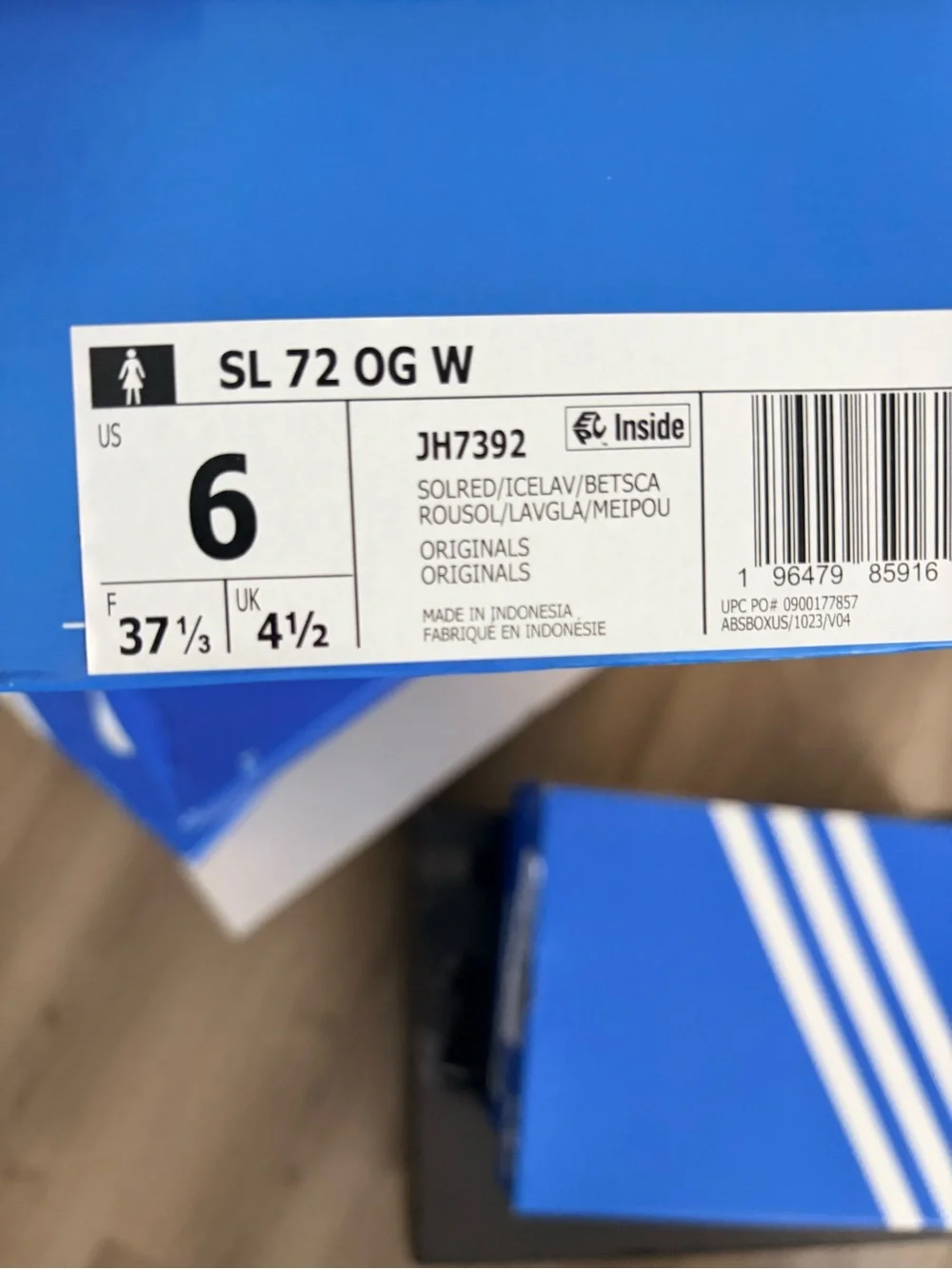 adidas SL 72 OG Vintage-Inspired Low Top Trainers